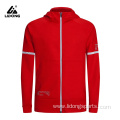 Sports Gym Fitness Running Zipper Jacket Reflective Hoodies